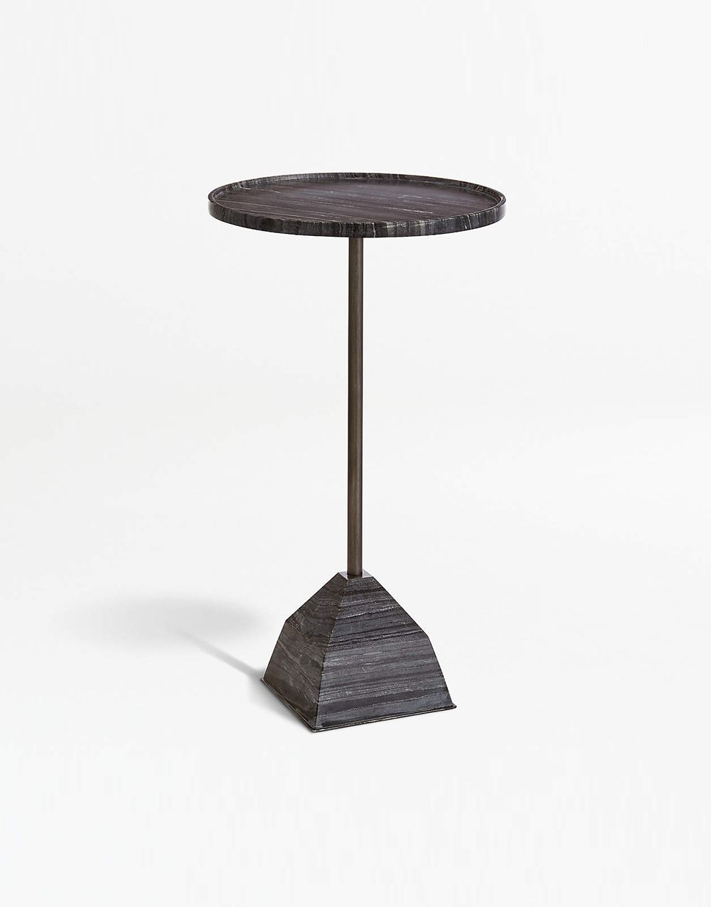 Round Marble High Table