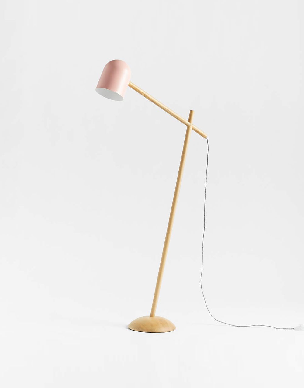 Floor Lamp With Polyester Shade - Görsel 3