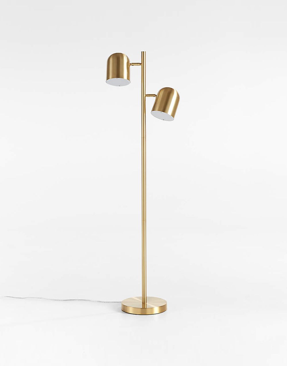 Floor Lamp With Polyester Shade - Görsel 2