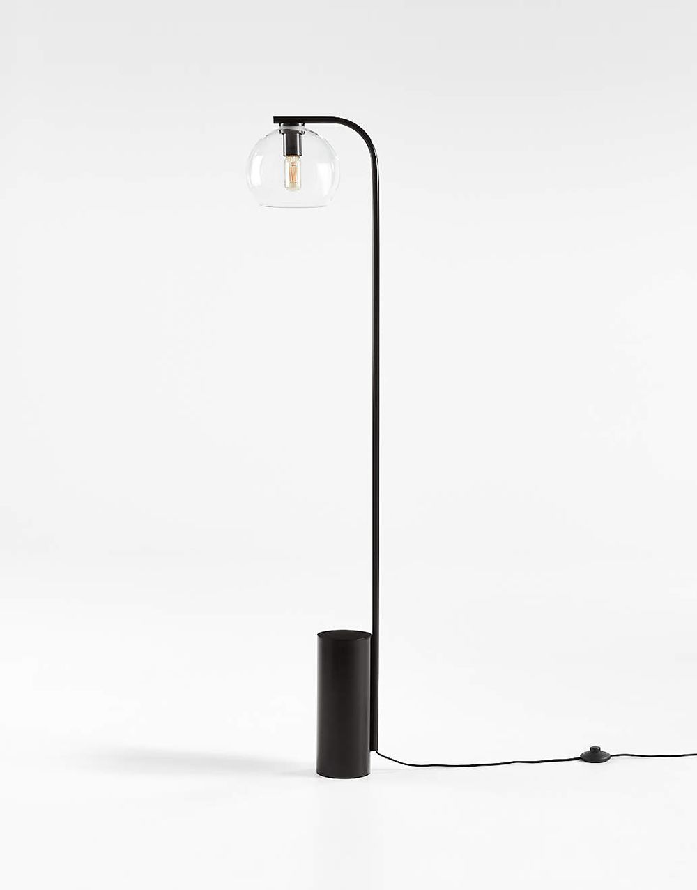 Glass Floor Lamp