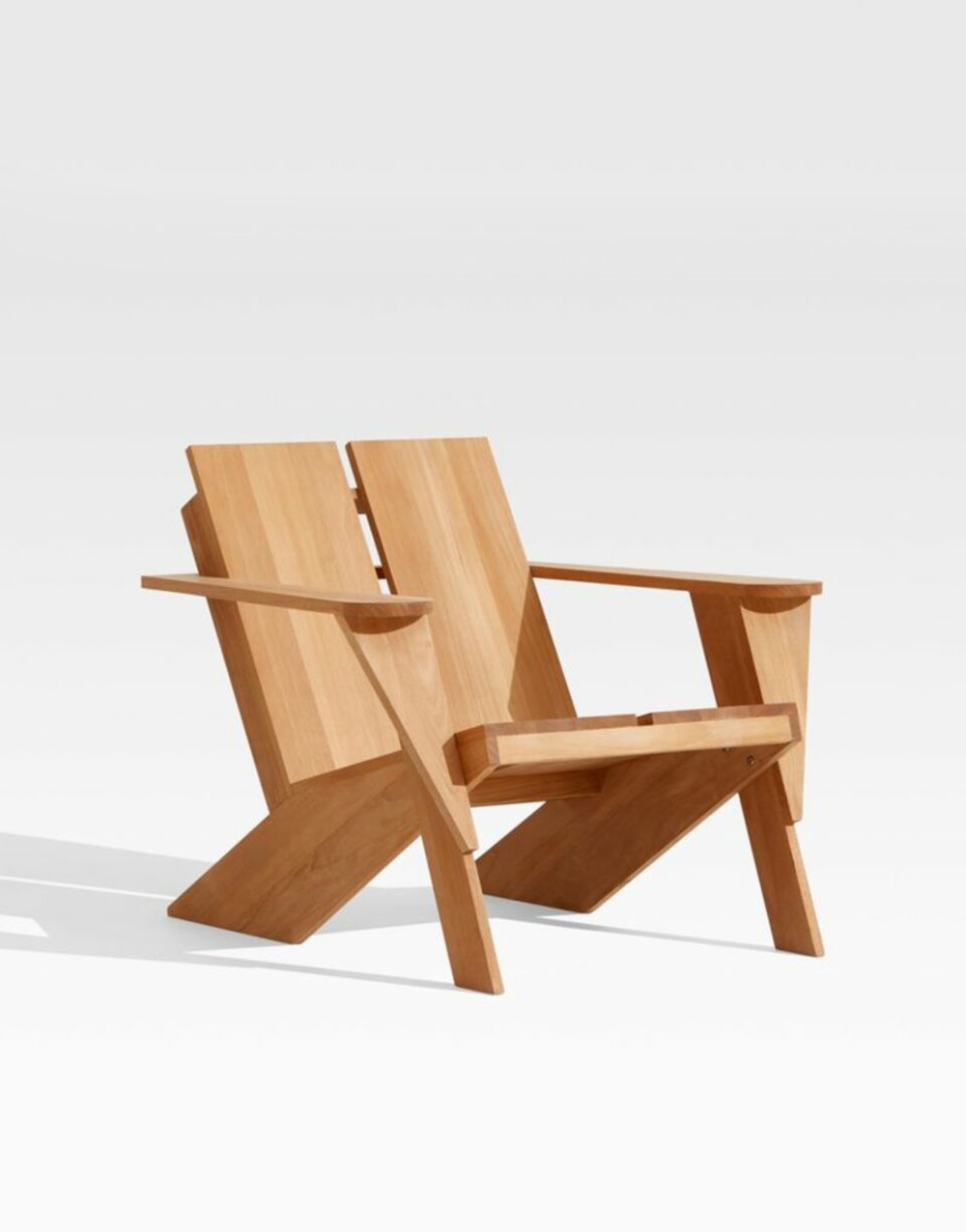Blue Outdoor Rocking Chair - Görsel 2