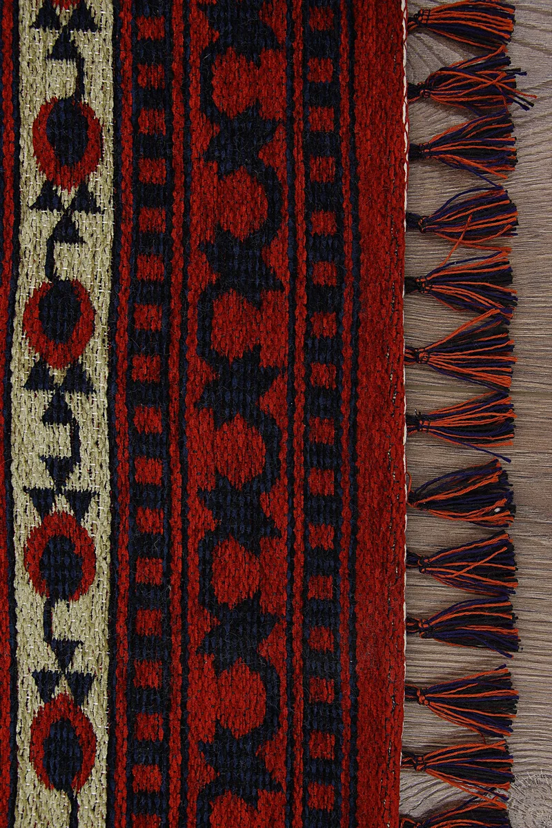 Kashe Antik 9131 Kırmızı Kilim Serisi - Görsel 3