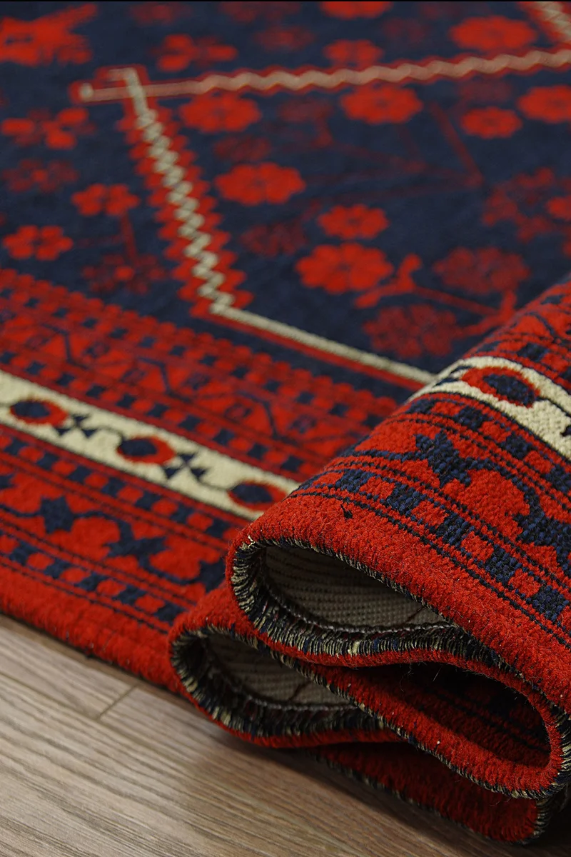 Kashe Antik 9131 Kırmızı Kilim Serisi - Görsel 5