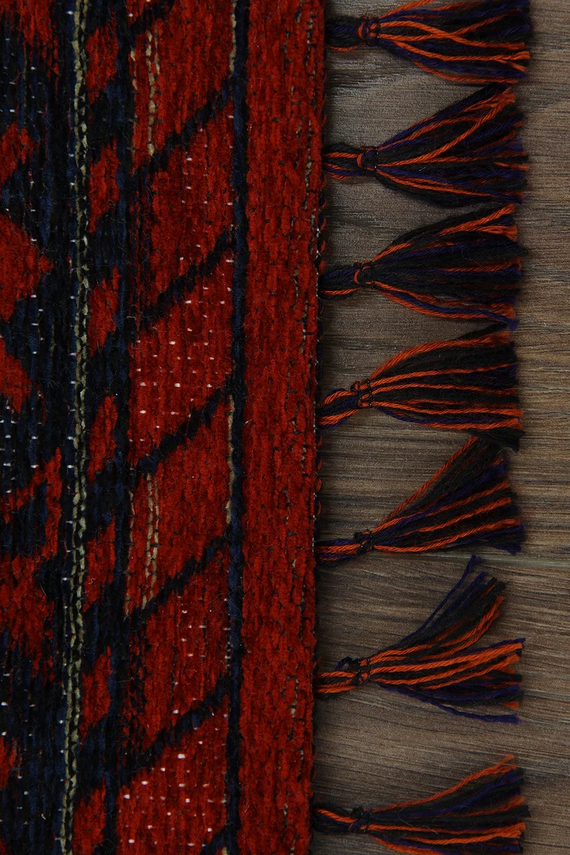 Kashe Antik 9134 Kırmızı Kilim Serisi - Görsel 3